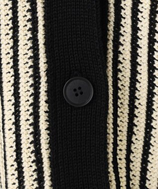 JOSEPH 【洗える】バイオテープコットン　カーディガン Black