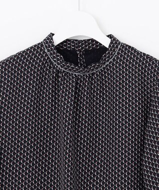 J.PRESS LADIES 幾何プリント カットソー ネイビー系5