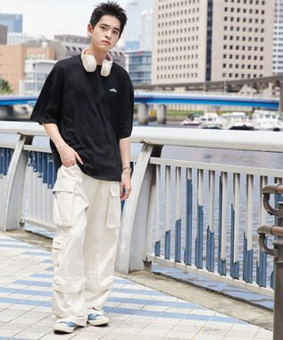 WEGO 【ユニセックス着用ITEM】ALWAYS　TOGETHER　プリントT（SS） ブラック