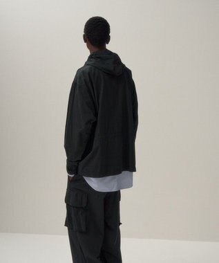 ATON ORGANIC COTTON WEATHER | M-47 カーゴパンツ - UNISEX BLACK