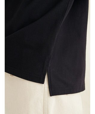 CRAFT STANDARD BOUTIQUE Ｌ／Ｒキャンバスドッキングカットプルオーバー Black