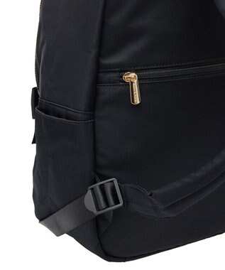 Maison de FLEUR 撥水加工フロントリボンリュック Black