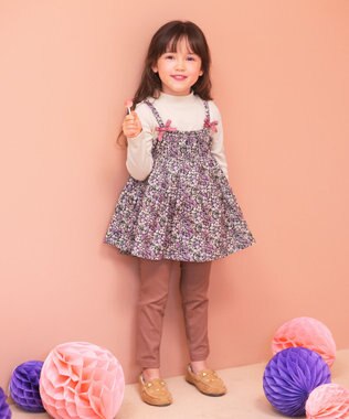 ANY KIDS ドリームストレッチ裏起毛 パンツ ピンク