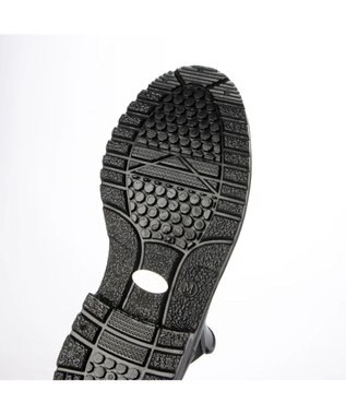 ing <ing>サイドゴアレインブーツ ブラック