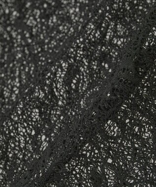 earth music&ecology ストレッチレースシャツ Black