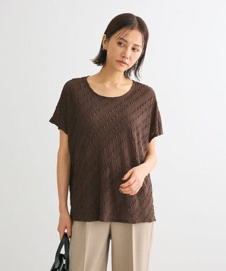 Green Parks ・ｆｕｒｒｙｒａｔｅバイヤスシャーリングプルオーバー Brown