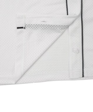 WEGO ベースボールメッシュビッグシャツ ホワイト