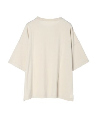 Green Parks シンプルフェミニンロゴチュニック Light Beige