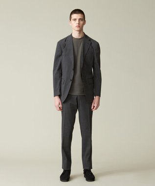 J.PRESS MEN 【セットアップ対応 / ウォッシャブル】トラベラーズシアサッカー スラックス グレー系8