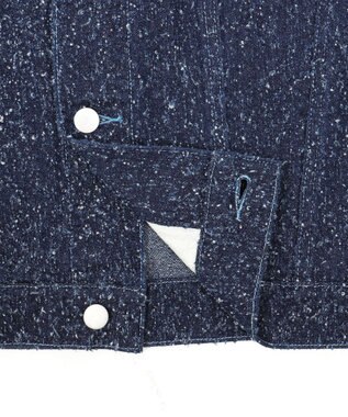 WEGO ネップデニムジャケット デニムインディゴ