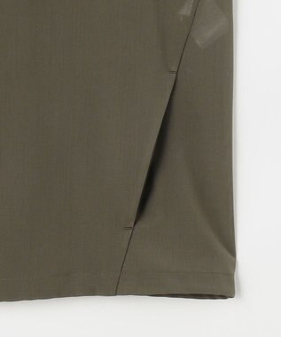 J.PRESS LADIES S RELAXION Sheer ボイル フーデッド ジャケット カーキ系