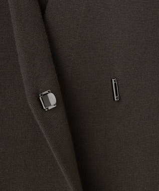 23区 【洗える/吊り干しOK】ヴィスコースストレッチ ニットベスト ブラウン系