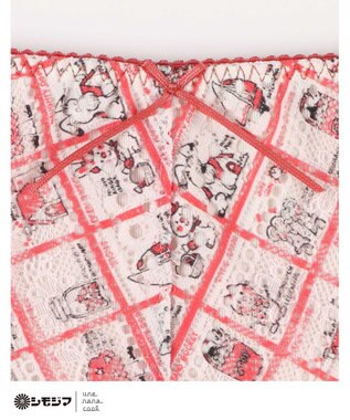 une nana cool MADE WITH シモジマ レースショーツ レッド