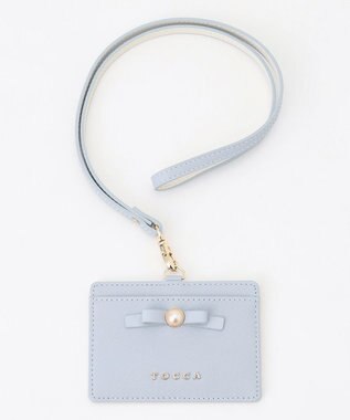 TOCCA PEARL KNOT IDHOLDER IDホルダー ブルー系