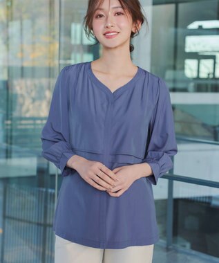 Tiaclasse レイヤードデザインブラウス
