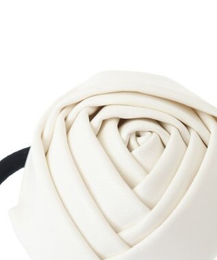 Green Parks ・ＨＡＬＦ　ＴＩＭＥ　フラワーヘアゴム Ivory