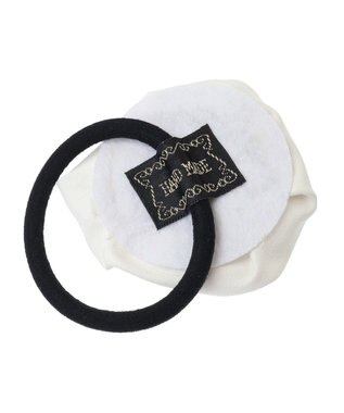 Green Parks ・ＨＡＬＦ　ＴＩＭＥ　フラワーヘアゴム Ivory