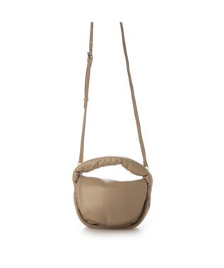 UNBILLION カシュカシュ cachecache / ハーフムーンワンハンドルミニショルダー ベージュ