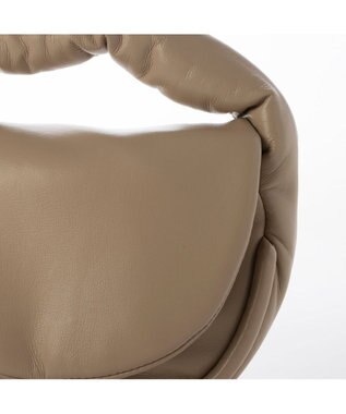 UNBILLION カシュカシュ cachecache / ハーフムーンワンハンドルミニショルダー ベージュ