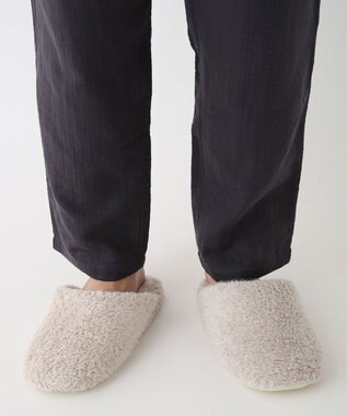 UCHINO マシュマロガーゼ ベーシック メンズパジャマ ダークグレー