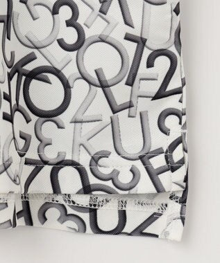 23区GOLF 【MEN】【吸水速乾】MOVEロゴ 半袖ポロシャツ ブラック系5