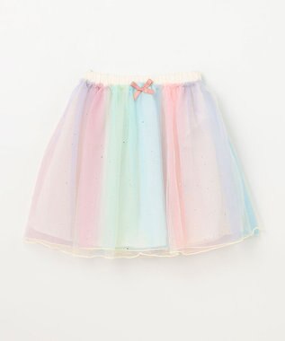 ANY KIDS チュール スカート レインボー