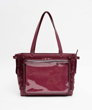 WEGO 【痛バ＆推し活グッズ】レースアップフレーム痛バッグS【一部店舗限定】