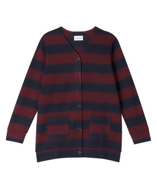une nana cool ビッグボーダーカーディガン EN