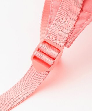 ANY KIDS 【10L容量】総柄刺繍リュック ピンク（イチゴ×サクランボ）