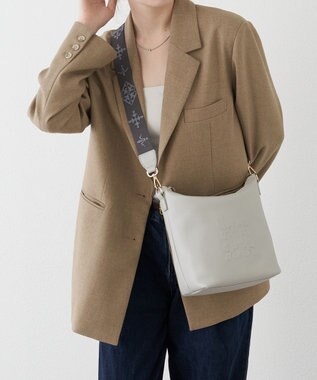 russet 《WEB限定》スタンダードミニショルダーバッグ <エンボスモノグラム>(CE-1718-WEB) L.Gray