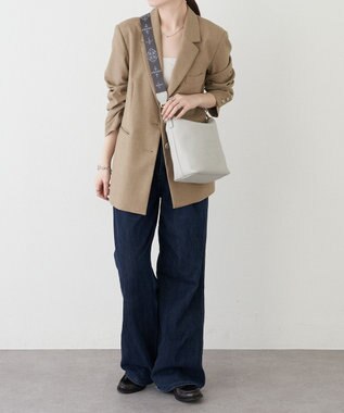 russet 《WEB限定》スタンダードミニショルダーバッグ <エンボスモノグラム>(CE-1718-WEB) L.Gray