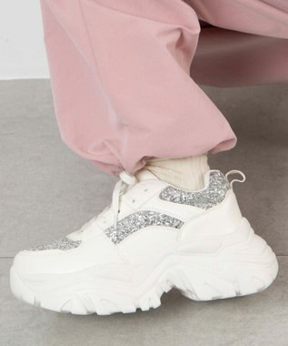 WEGO 厚底ボリュームダッドスニーカー 柄1