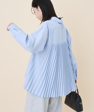AMERICAN HOLIC 【イージーケア】バックプリーツシャツ