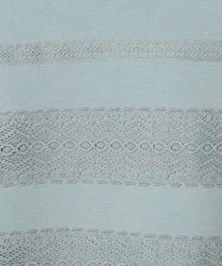 J.PRESS LADIES S アモーレポンチ レース カットソー ミント系