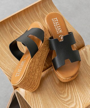 INTER-CHAUSSURES 【ITALIAN SHOEMAKERS】厚底ミュールサンダル