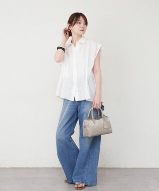 russet クラウズナイロン2WAYミニボストンバッグ(CE-1720-WEB) Gray