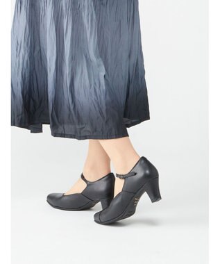 ASICS WALKING ペダラウォーキングシューズ 3E ヒール高5.0cm ブラック系