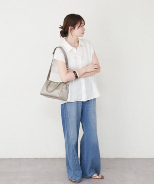 russet クラウズナイロン2WAYミニボストンバッグ(CE-1720-WEB) Gray