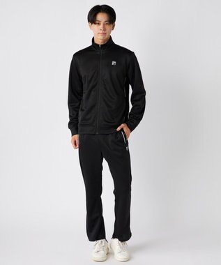 FILA GOLF／marie claire 【FILA GOLF】スタンドジップブルゾン ブラック