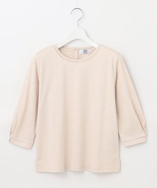 J.PRESS LADIES L 【接触冷感・UVケア】 スムースジャージー カットソー ライトグレー系