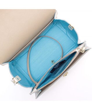 A.D.M.J. 【牛革】モーツァルト/バイカラーラウンドクラッチショルダー DAUPHIN×MOON