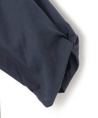 J.PRESS YORK STREET 【WOMEN】【SMOOTH JERSEY】ツイストスリーブ プルオーバー ネイビー系