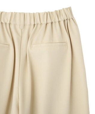 Green Parks デザインタックワイドパンツ Light Beige