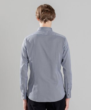 JOSEPH HOMME ツイルヘリンボンクレイジー　イタリアンカラー ブラック系1