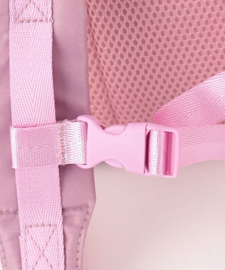 ANY KIDS 刺繍リボンリュック ピンク×リボン