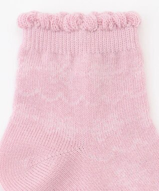 組曲 KIDS 【11-15㎝】ベビー ソックス ピンク系