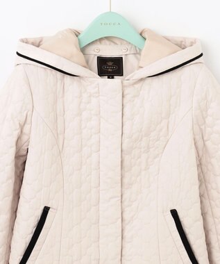TOCCA LAURA キルティングショートコート ベージュ系