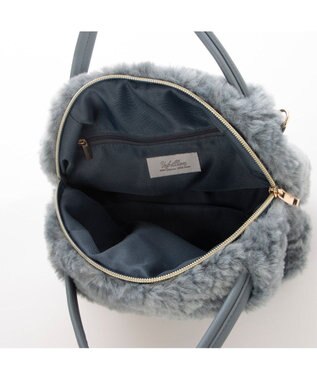 UNBILLION カシュカシュ cachecache / カールエコファー2wayミニトート ブルー