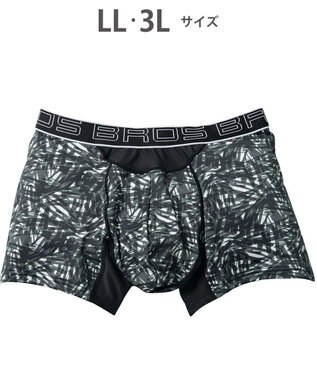 WACOAL MEN ボクサーパンツ 風が通ってムレ軽減。 ダブルエアスルータイプ 吸汗速乾 前閉じ GT3910 /ブロス バイ ワコールメン オリーブ