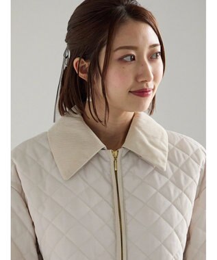 Te chichi キルティングミドルコート オフホワイト